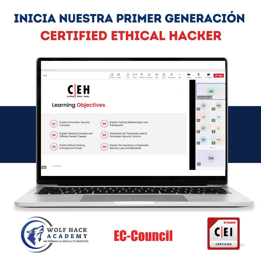Evidencia visual de Certified Ethical Hacker
